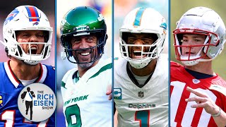 Rich Eisen’s Best-Case Scenario for the Jets, Bills, Dolphins & Patriots | The Rich Eisen Show