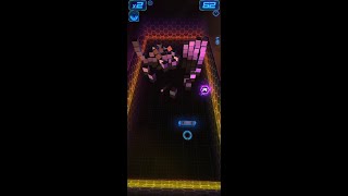 Micro Breaker (by Raster Age) - free offline arcade game for Android and iOS - gameplay.