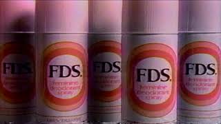 Feminine Deodorant Spray FDS 1987 vintage TV ad HD