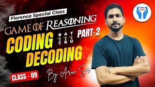 Coding-Decoding | Reasoning | GK by Arun Sir PART 2 | Florence Nursing Academy