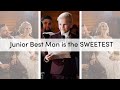 Junior Best Man Speech // He makes his mom tear up! #shorts