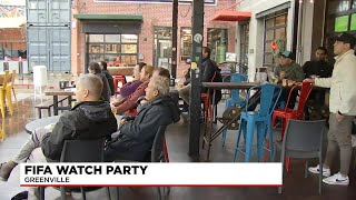 Sports bar holds FIFA World Cup watch party