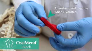 Collagen Matrix - Orthopaedic OssiMend® Block - Product Demo