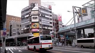 名鉄 岐阜駅 \u0026 JR 岐阜駅 - Meitetsu \u0026 JR Gifu Station -  @ 岐阜県 in 日本