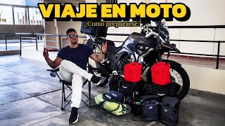 How to PREPARE for an INTERNATIONAL MOTORCYCLE TRIP?