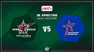 Starbulls Rosenheim vs. Ravensburg Towerstars - Game Highlights