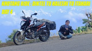 Khotang Haleshi Diktel || babbal ride 😱 || Final day - 4