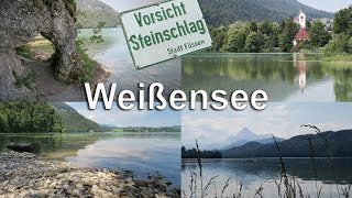 Der Weißensee bei Füssen (Rundwanderung)