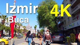 Walking in Izmir Buca | Turkey | April 26, 2021 | 4K UHD 60fps