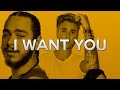 🔥 Post Malone & Justin Bieber Type Beat "I Want You" | Gold Flame & Thomas Crager Beats