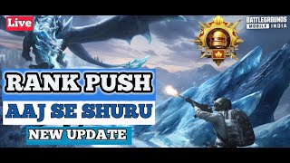 Rank Push NEW UPDATE BGMI Gameplay || MoHiTxPlayZ is live #pubgmobile #gaming #bgmi #newupdate