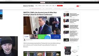 Jim Acosta SHOCKED That Trump WONT Call On Him Anymore