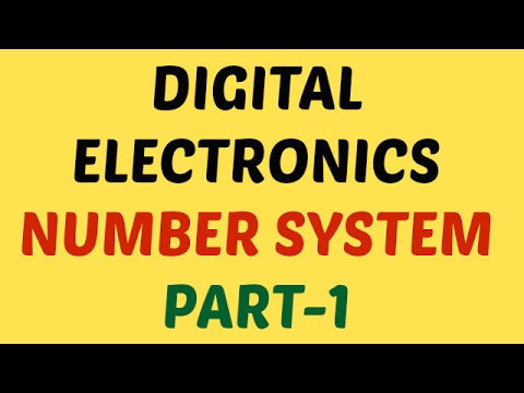 Digital Electronics Lecture 2 Number System Binary To Decimal