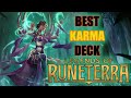 The Best OTK Karma Deck in Legends of Runeterra? | Decimate Control | LoR Deck Crafting