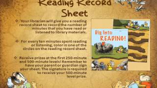 Dig Into Reading - MPHPL Children's Summer Reading Program 2013