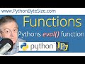 Pythons eval() function