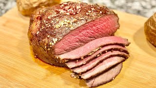 Shoulder Arm Roast Beef Recipe (PERFECT Medium Rare Center)