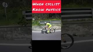 गज़ब का दिमाग लगाया 😯 | Cyclist know physics | #shorts