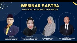 Etnografi dalam Penelitian Sastra | Webinar Sastra