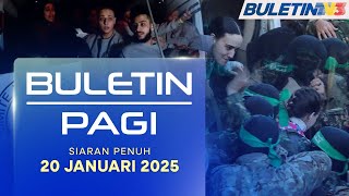 3 Tawanan Israel Dibebaskan | Buletin Pagi, 20 Januari 2025