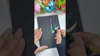 Janam fida-e-haidari Ya Ali beautiful manqabat and Hazrat Ali (R.A)name calligraphy tutorial #art