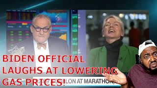 Biden Energy Secretary Laughs HYSTERICALLY When Asked About Lowering Gas Prices For Americans