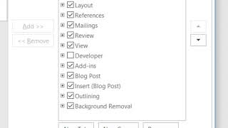 Word Tutorial Displaying the Developer Tab Microsoft Training