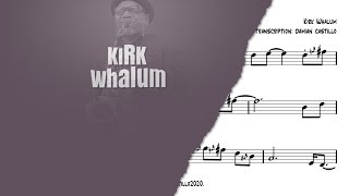 "Peaceful Hideway" - Kirk Whalum - 🎷 Tenor Sax Transcription 🎷