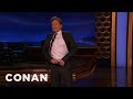 Conan Drops Trou & Flashes His Huge Bruise | CONAN on TBS