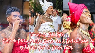 Templo de Odé Kare - Festa da Maria Padilha Rainha das 7 Encruzilhadas do Babalorisá Yuri de Oxóssi.