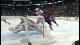 Carey Price amazing glove save robbery on Larose - NHL CBC Feed