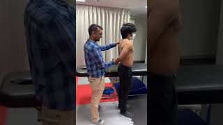 Shoulder Examination- INTERNAL ROTATION LAG SIGN Test || Ayyappan V Nair
