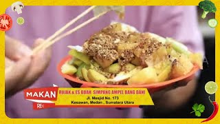 Jeremiah Rakesh Jajan Rujak \u0026 Es Buah Simpang Apel Bang Dani  | MAKAN RECEH (29/01/24)