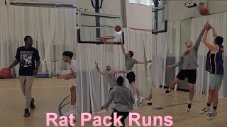 Rat Pack Basketball Runs! #subscribe #농구 #korean #follow #sports #athlete #mosque #Atlanta #nba