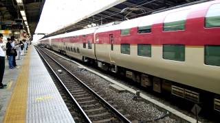 285系 サンライズ瀬戸・出雲 横浜駅発車シーン