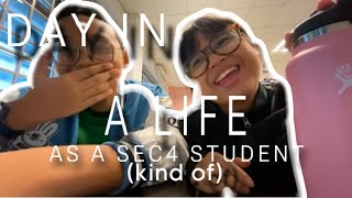 Day in a life as a SECONDARY 4 student in SINGAPORE (kind of)