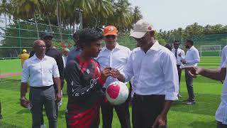 The President inaugurates completion of multiple projects on H.A. Filladhoo and H.A. Baarah