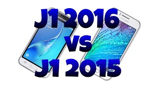 Samsung Galaxy J1 2016 vs J1 2015 Comparison video