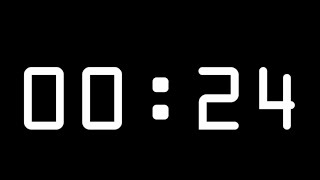 24 Second Timer with Alarm (Count Up Stopwatch)
