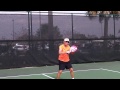 pickleball blocking a smash deb harrison