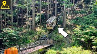 Riding Japan's Scariest Monorail / Slope 43 Degrees / Japan Travel Vlog