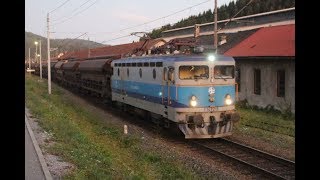 Croatian HŽ 1141-215 accelerates her freight train in Moravice. EHR086570