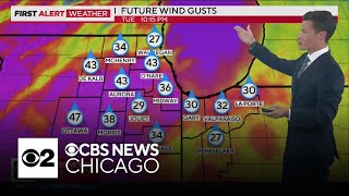 Storm risk persists overnight in Chicago area
