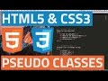 HTML5 and CSS3 beginner tutorial 22 - Pseudo Classes