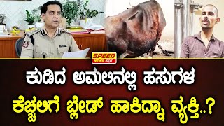 DCP S Girish : ಕುಡಿದ ಅಮಲಿನಲ್ಲಿ ಹಸುಗಳ ಕೆಚ್ಚಲಿಗೆ ಬ್ಲೇಡ್ ಹಾಕಿದ್ನಾ ವ್ಯಕ್ತಿ.? | Bengaluru Cow Horror |SNK