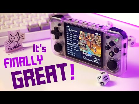 The RG35XX-H (and Plus) just became AMAZING! // New Custom Firmware!