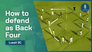 The Basics of Defending as a Back Four