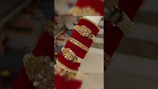 Bridal chura design ideas #bangles #bridal #chura #dulhan #churi #bridaljewellery #weddingjewellery