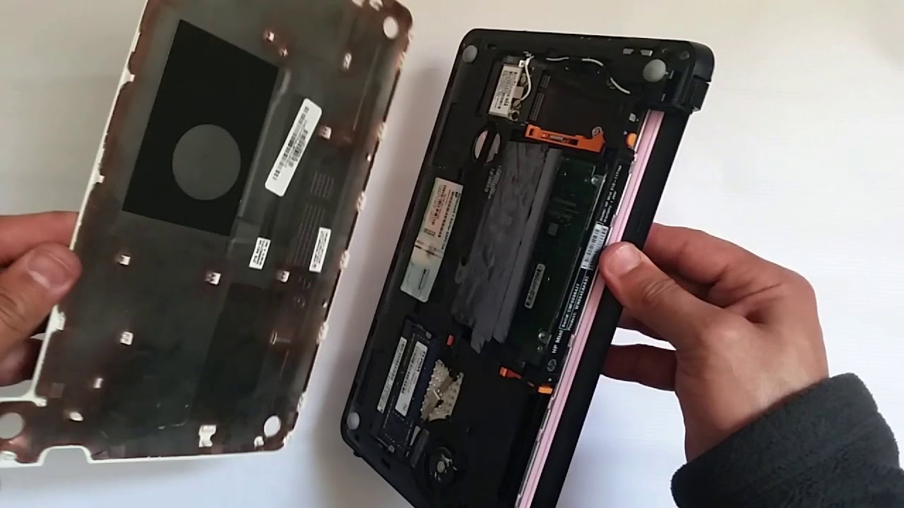 HP Mini 210 | Upgrade Memory - YouTube