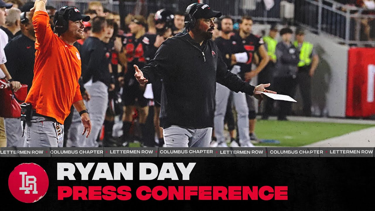 Ohio State: Ryan Day, Buckeyes Press Conference As Rutgers Prep Heats ...